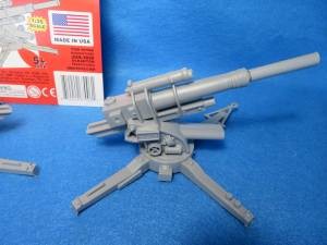 For use w/ 54MM Figures Classic Toy Soldiers WWII GERMAN 88MM Cannon