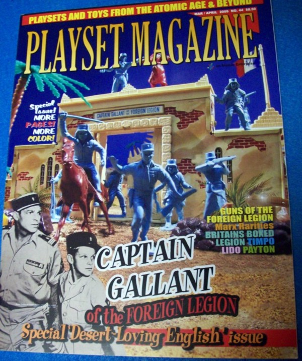 Playset Magazine issue #44 Marx Captain Gallant and other French Foreign Legion