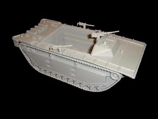 US Amtrac assault craft   (49991) (gray) <font color=#CC0000>(54mm) </FONT>