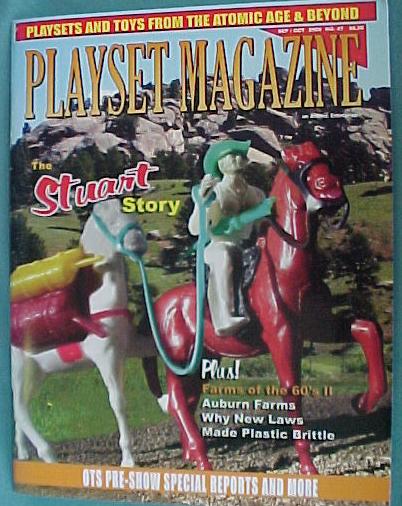 Playset Magazine #47 Stuart figures + more farm playsets
