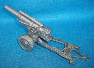 Marx WWII original hard plastic US howitzer,firing version