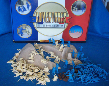 CNT903A Adventures of the Foreign Legion Playset