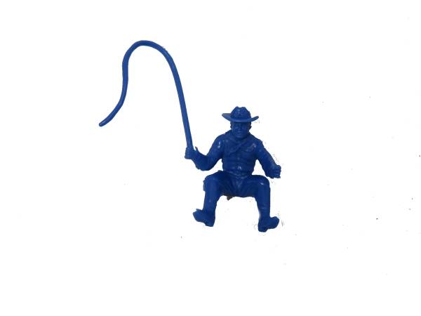 Marx Wagon Driver with whip 54mm in blue