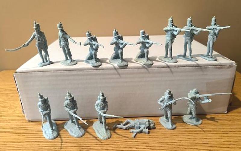 Barzso Vintage, War of 1812 American Infantry 