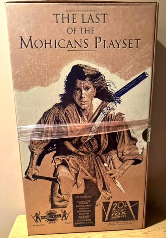 Barzso Mint in the Box Lasty of the Mohican Playset
