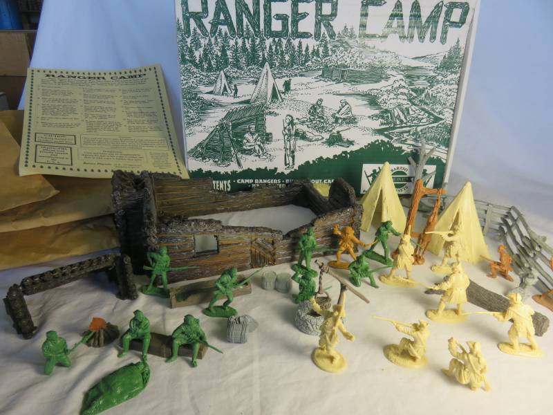 Barzso playset Ranger Camp playset, 54mm