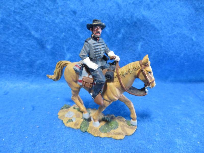 Britains metal painted Confederate officer from 2003