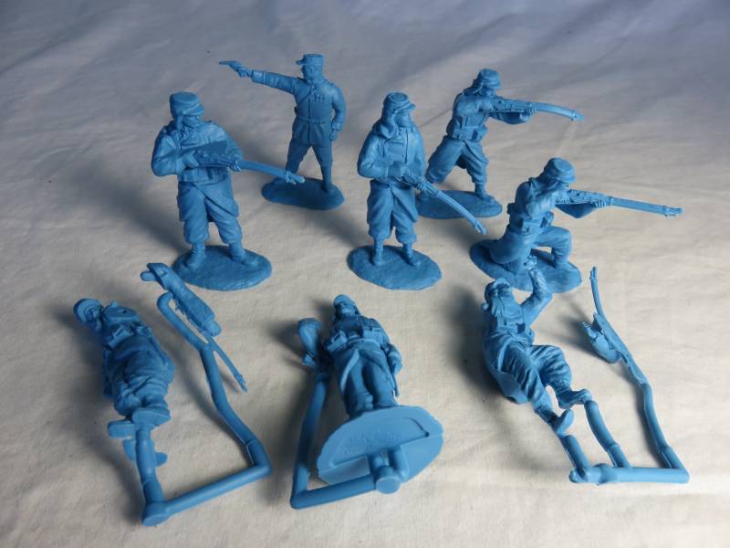 Conte French Foreign Legion Set #1, 8 different figures, 54mm