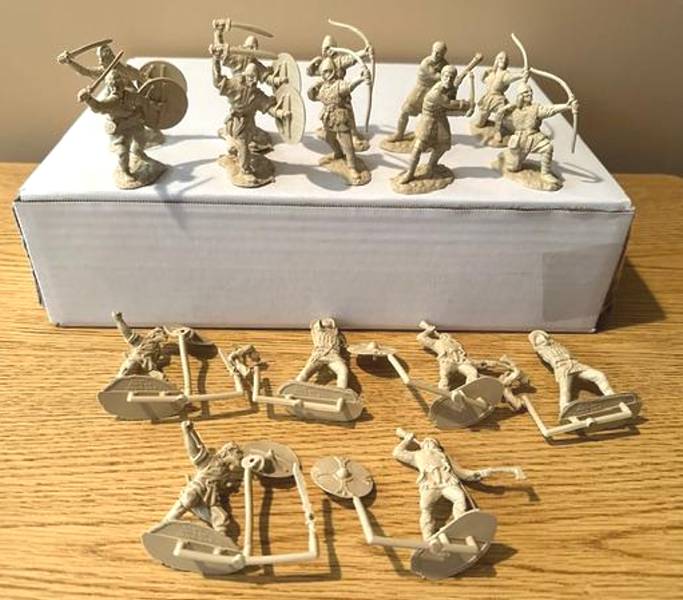 Conte, Vikings Set #2 Still in their original Box 16 figures