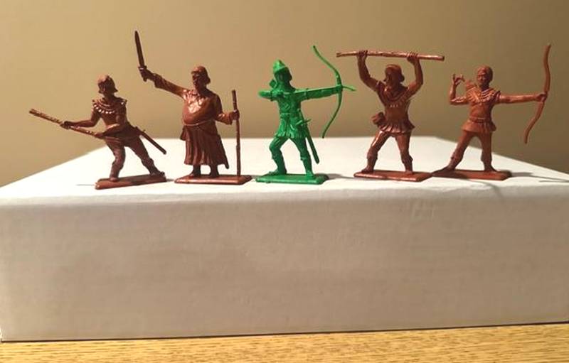 Dulcop, Robin Hood Character figure set 5 figures in 5 poses