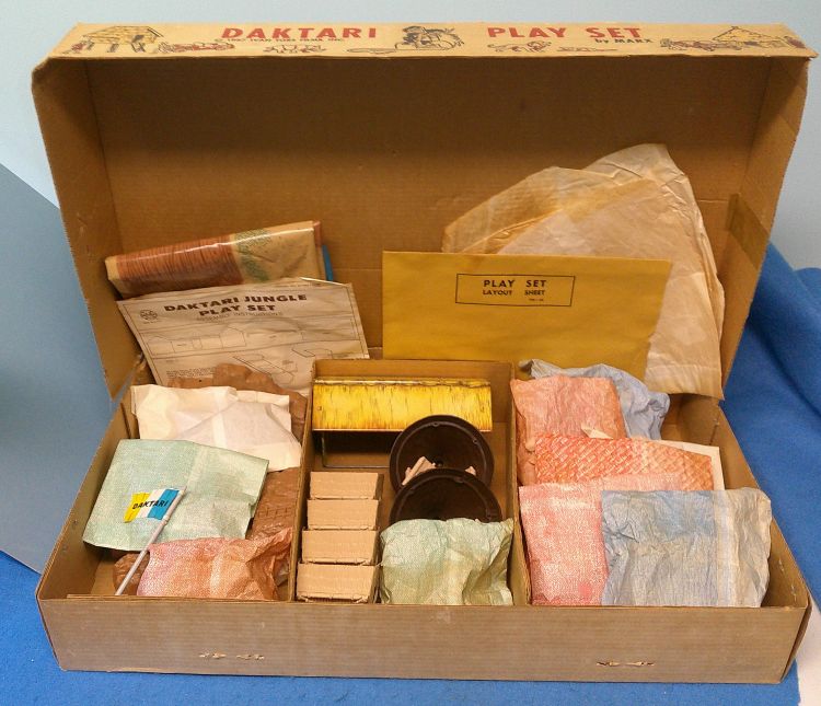 Marx 1967 Daktari play set #59921 EXCELLENT CONDITION