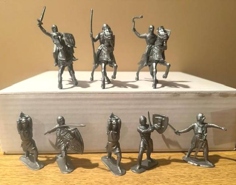 JEC112A El Cid Crusader Knights (60MM) 10 in 10 poses