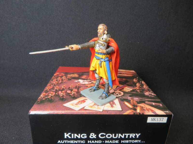 K&CMK137 King & Country, King Arthur, Painted Metal, MIB
