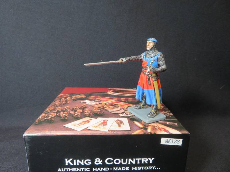 K&CMK138 King & Country, Sir Galahad, Painted Metal, MIB