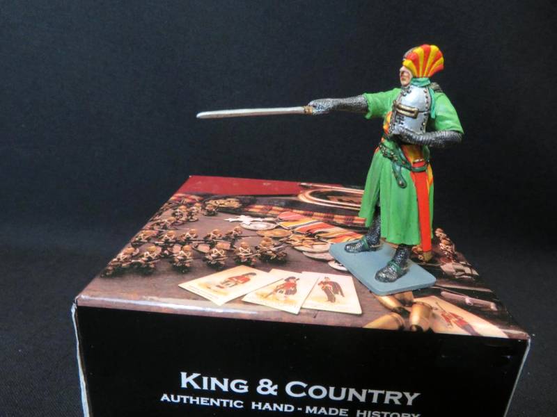 K&CMK140 King & Country, Sir Lancelot, Painted Metal, MIB
