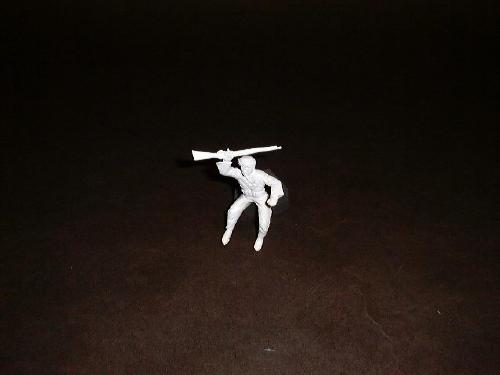 Marx Remade Arab Mounted X 4 (cream) w/ 4 Horses  <font color=#CC0000>(60mm) </FONT>