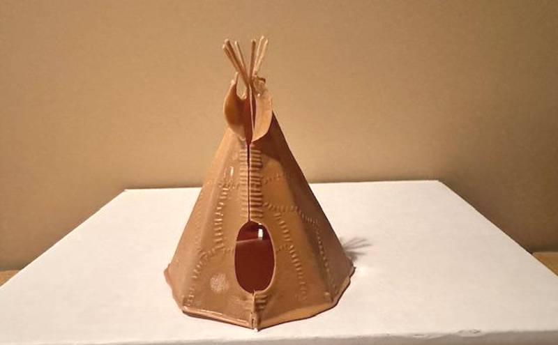 MXR727B Marx Reissue, Indian Tepee (54MM) Brown 