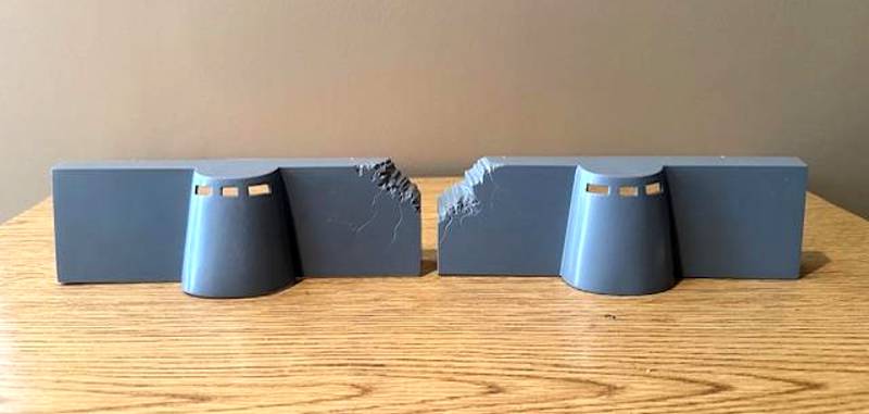 German D-Day Bunkers (x2) (gray) <FONT COLOR=#CC0000>(54mm) </FONT>