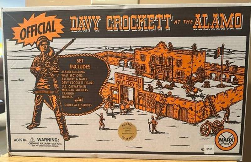 MARX: 160 Anniversary Davy Crockett at the Alamo Playset