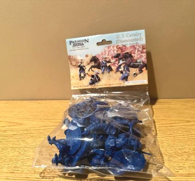 Paragon: Dismounted Cavalry Set #3 Mint Sealed Header Card Bag 