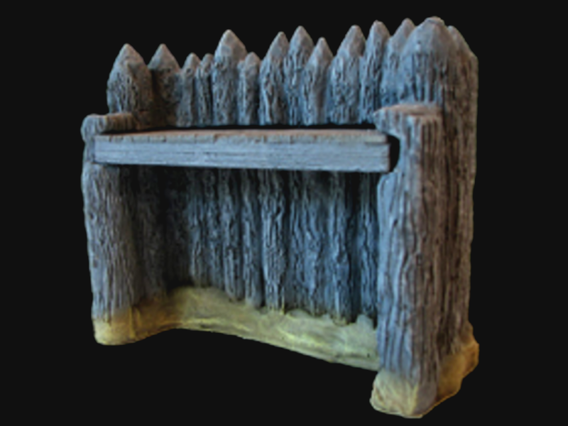 Paragon Scenics: Fort Apache 1876 Small Rampart with platform