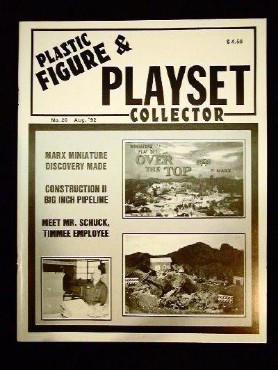 issue #20 ''MARX Miniture playsets (II), Construction (II), Western Furniture''
