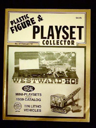 issue #47 ''LINEMAR Tin Litho vehicles & IDEAl mini-playsets ''