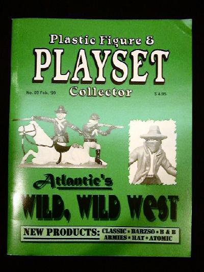 issue #59  ''ATLANTIC Western figures & playsets''