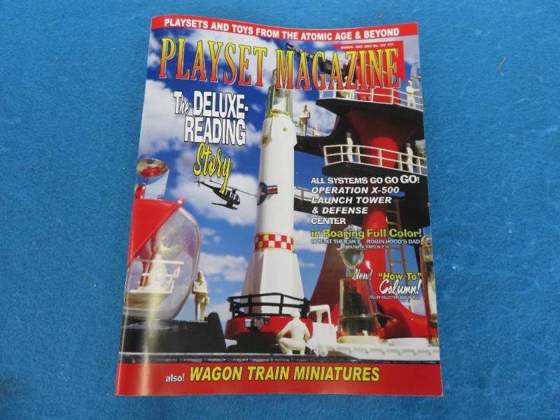 Playset Magazine #120 Deluxe Reading story-rocket bases + more