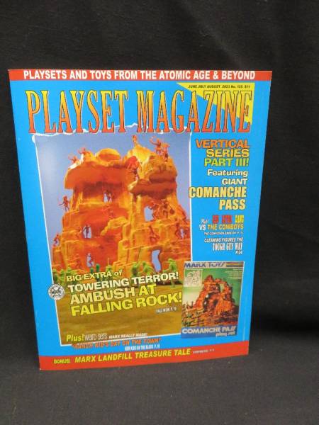 Playset magazine 125 Comanche Pass, Ambush falling Rock + Red River sets