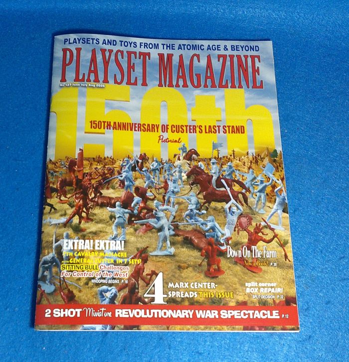 PSM137 Playset Magazine #137 150 an Custer's Last Stand