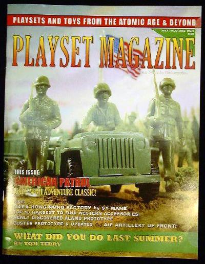 Playset Magazine issue #4 ''MARX American Patrol playset and MARX Hong Kong Factory ''