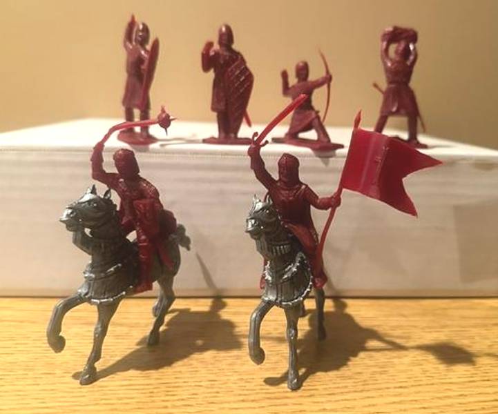 Reamsa El CID Knights 6 figures in 6 poses
