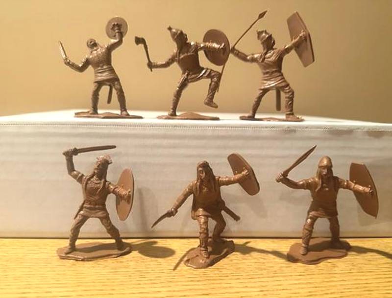 REM107A Ancient Gallic Warriors  (60MM) 6 in 6 poses
