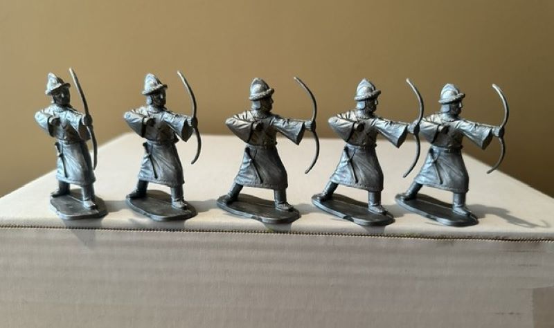 REM116A Moorish Archers (60MM) 5 in 1 pose silver