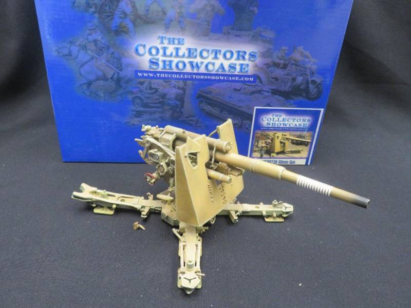 The Collectors Showcase 88MM Gun Africa Korps