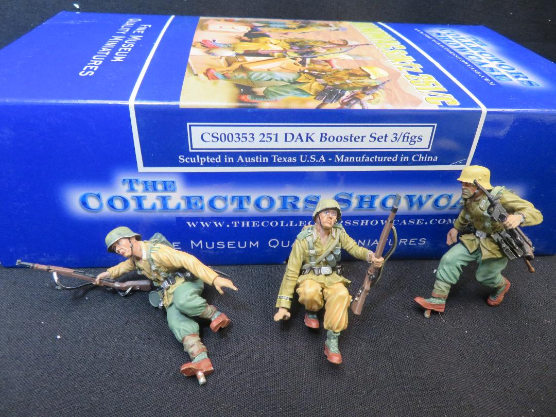 The Collector Showcase DAK add-on 3 figure set for hanomag