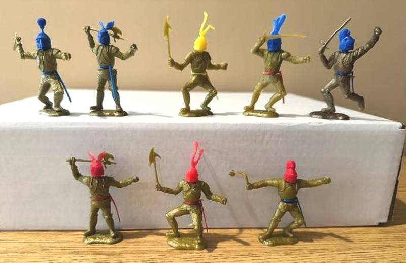 Timpo, Swoppet Foot Knights in Gold 