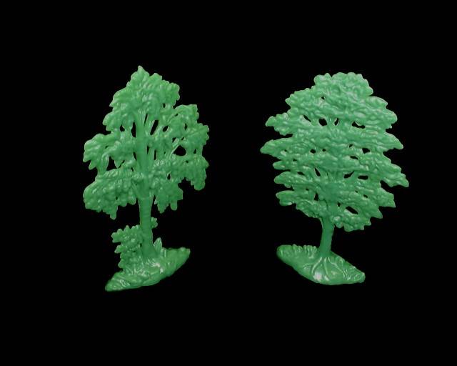CTS Green Trees 2 types in 54MM