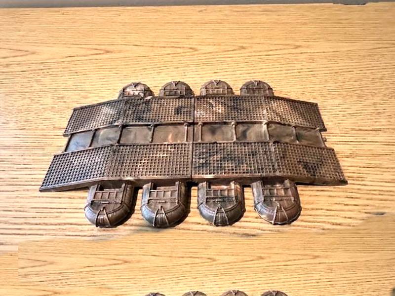 Marx original battleground WWII pontoon bridge