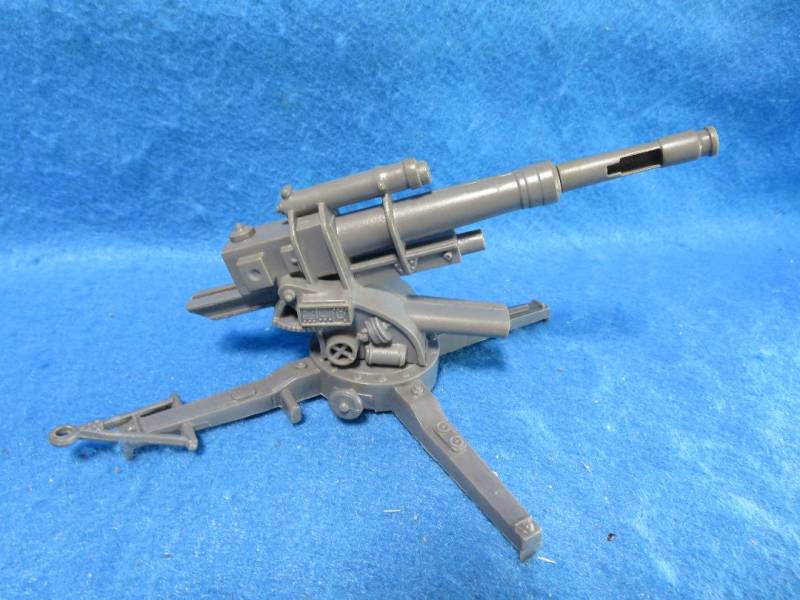 Marx Original WWII German 88MM cannon in dark gray Firing Version