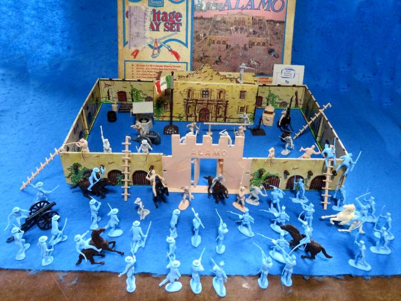 Marx Heritage Battle of the Alamo complete set in original box 1972