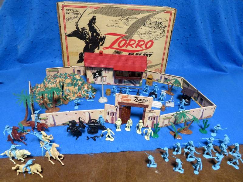 Marx: Vintage Zorro Series 1000 Playset